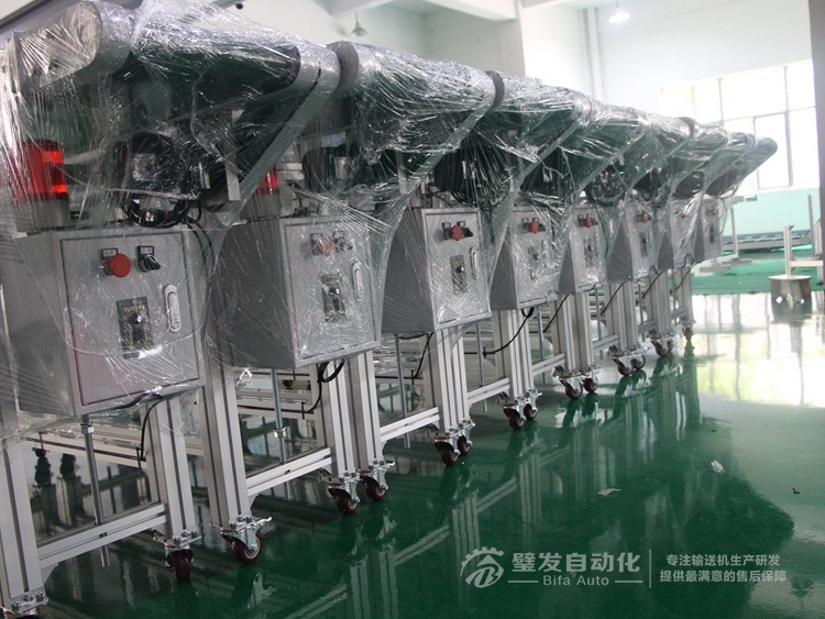 帶報警燈裝置小型皮帶輸送機 