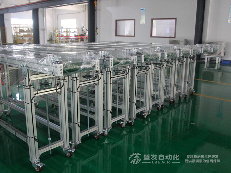 帶報警燈裝置小型皮帶輸送機 