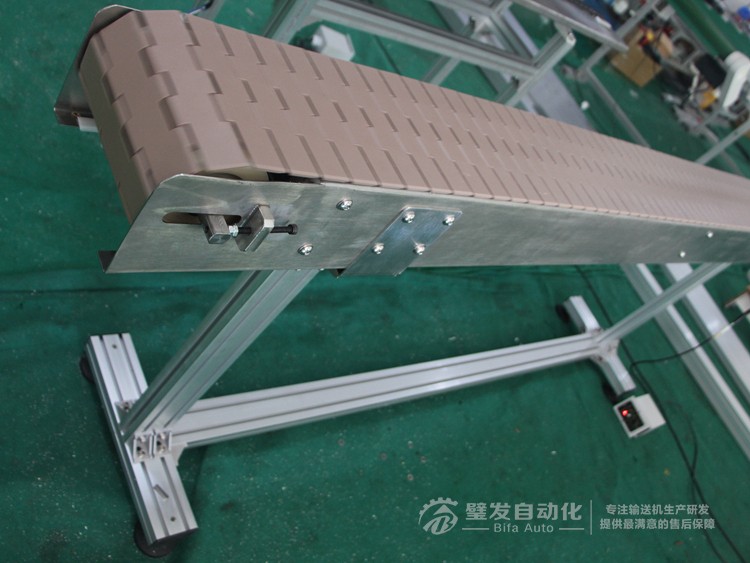 直角電機不銹鋼側板型材支架塑料鏈板線